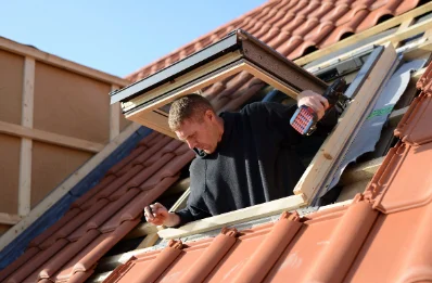 Pose de fenêtres de toit Velux à Barie